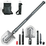 Portable Military Shovel with Tactical Waist Pack & Multi-Tools