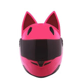Cute Cat Motorcycle Helmet