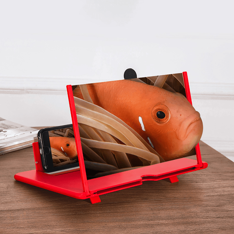 Universal 12 Inch Portable Mobile Phone Screen Magnifier 3D
