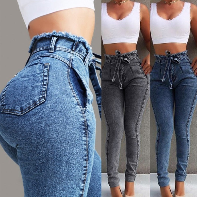 High Waist Women Jeans