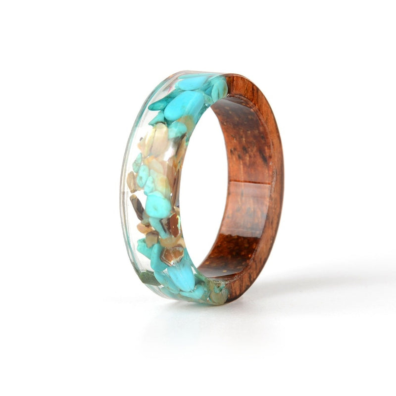 Handmade Wood & Resin Ring