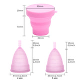 Menstrual Cup Sterilizer Feminine Hygiene Medical Silicone