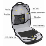 Waterproof Wifi Smart Backpack with LED Display