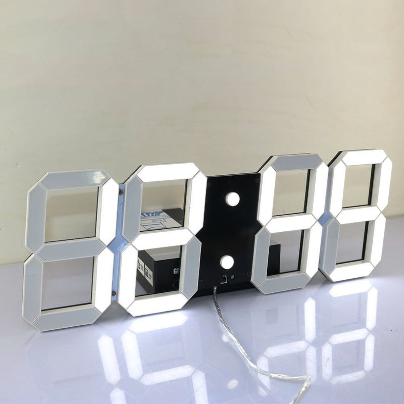 Multi-use Led Digital Large Countdown Stopwatch Temperature Wall Clock