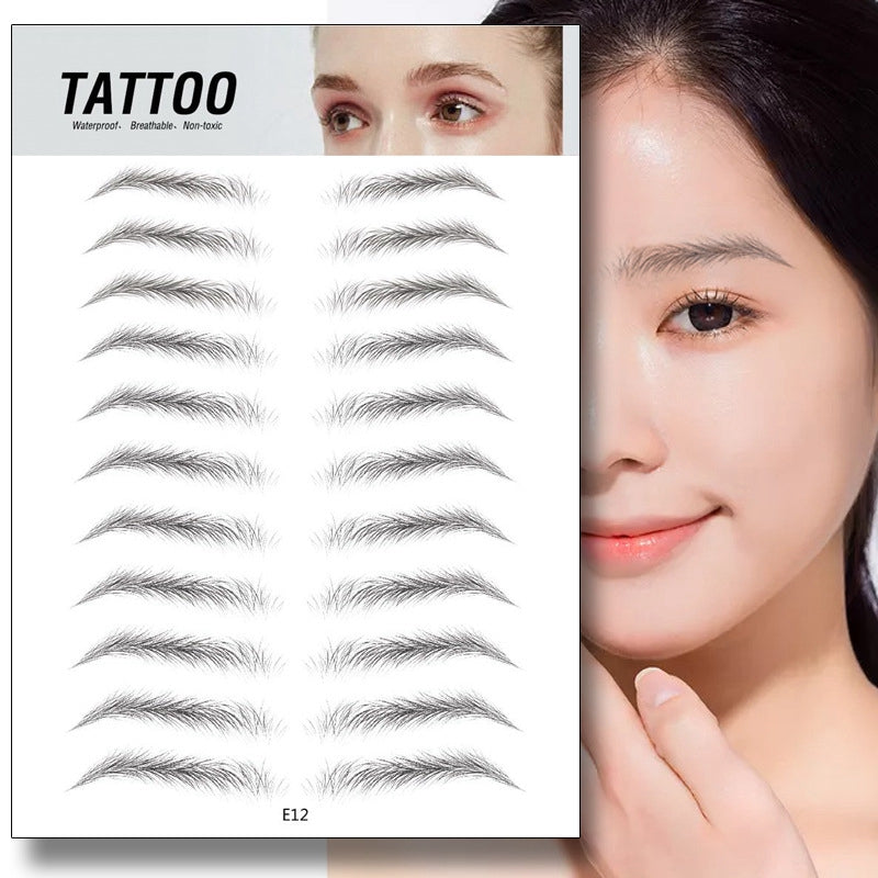 Magic 4D Hair-like Eyebrow Tattoo Sticker