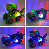 Transformer Dinosaur LED Car