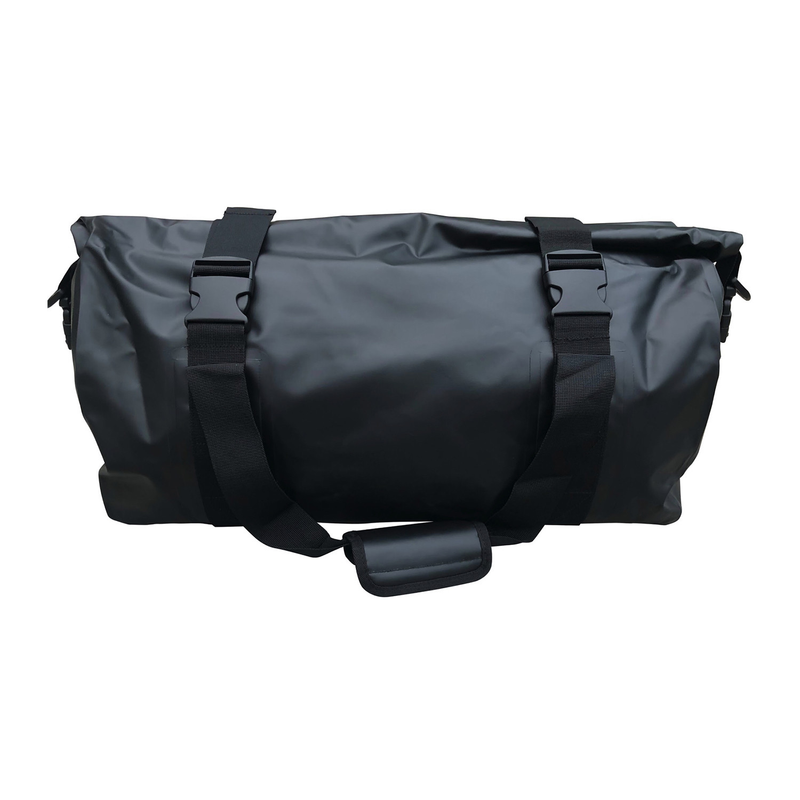 50L Waterproof Duffle Bag - Welded Material Fully Waterproof - Durable Straps & Handle Dry Bag - D Rings to Secure Duffle - for Motorcycle Boating Fishing ATV Kayaking Paddleboarding
