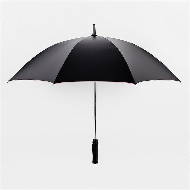 Folding Umbrella with Built-in Fan and USB Long Handle Design