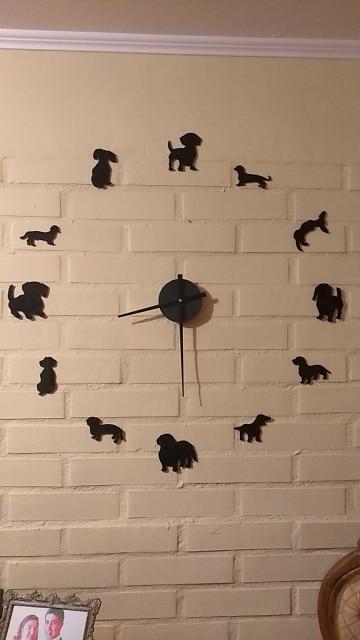 Dachshund Wall Clock