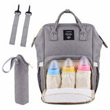 Multifunctional Baby Diaper Bag Backpack With USB Charging & Bottle Warmer
