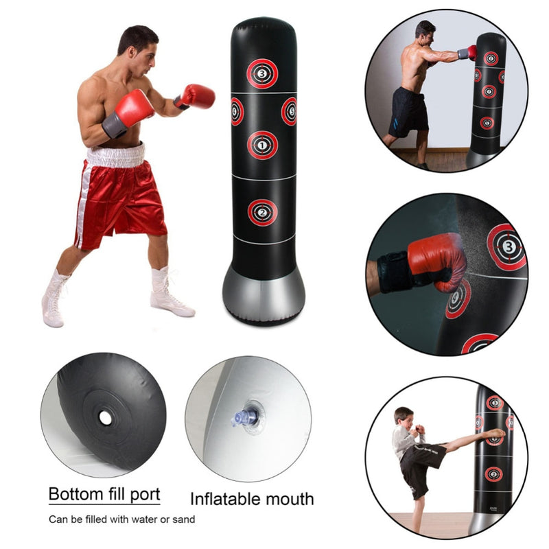 Inflatable Punching Bag Boxing Standing Water Base
