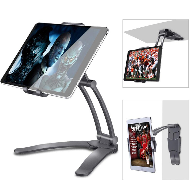 3-IN-1 WALL COUNTER TOP KITCHEN TABLET MOUNT STAND