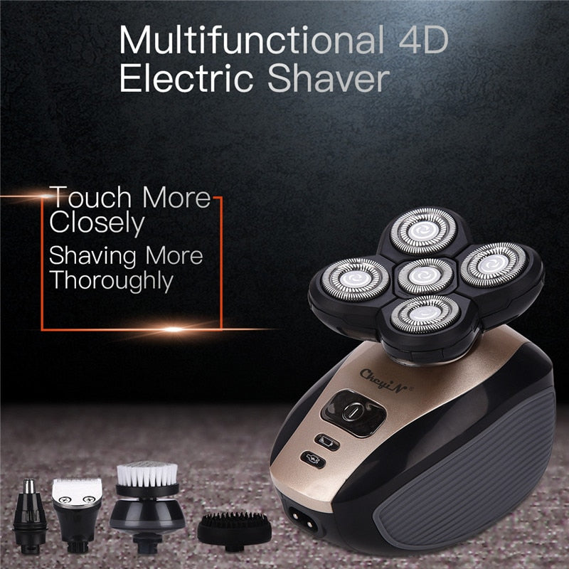 5 in 1 Premium 4D Electric Shaver
