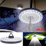 Super Bright Patio 48 LED Umbrella Light For Outdoor Activities (White)