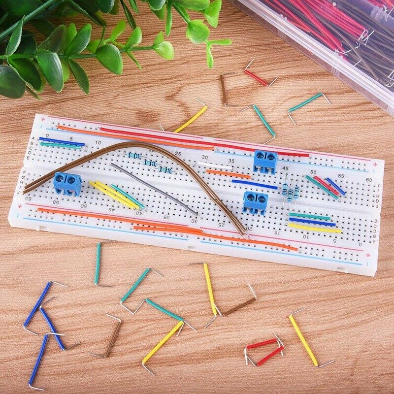 560 Pieces Jumper Wire Kit 14 Lengths Assorted Preformed Breadboard
