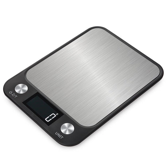 Stainless Steel LCD Digital Display Multi-function Food Kitchen Scale