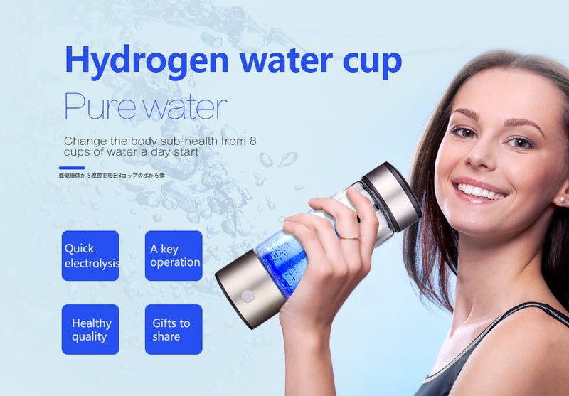 Portable Hydrogen Water Generator Bottle