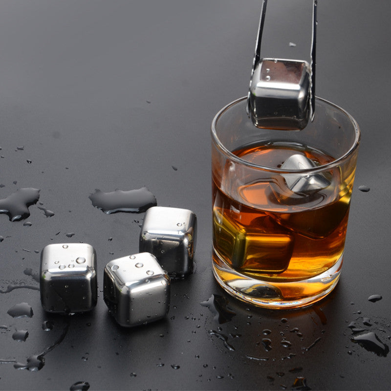 Reusable 304 Stainless Steel Ice Cubes
