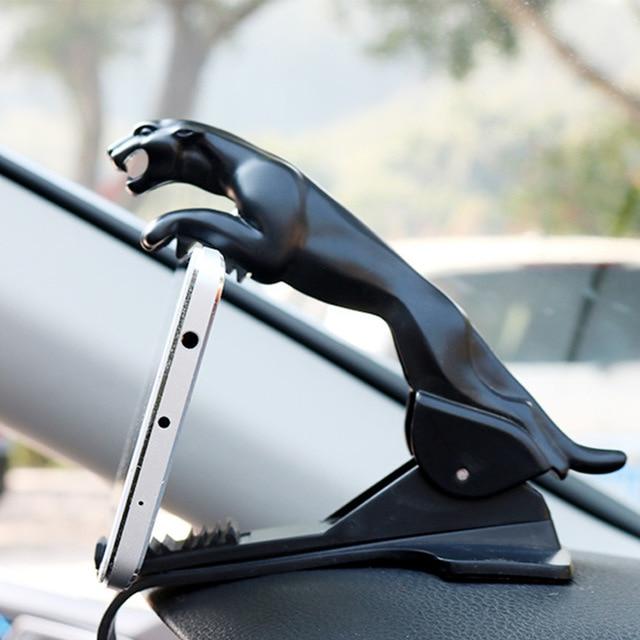 360 Degree Leopard Car Dashboard Phone Holder Universal Stand Bracket