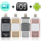 iFlash USB Drive 3 in 1 for iPhone, iPad, iPod and Android