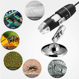 1000X Zoom HD 1080P USB Microscope Digital Magnifier Endoscope Video Camera