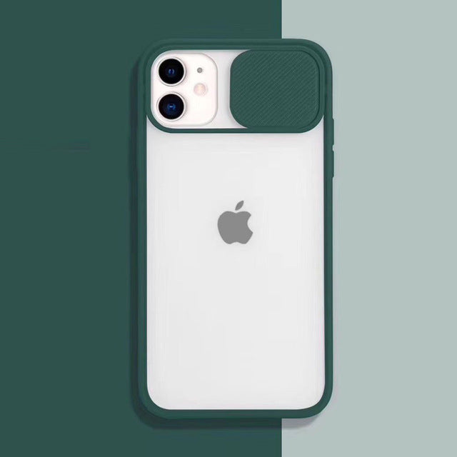 Sliding Cover For Camera Protection of iPhone Cases