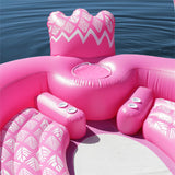 Inflatable Giant Pink Flamingo Float 6-8 Person Raft